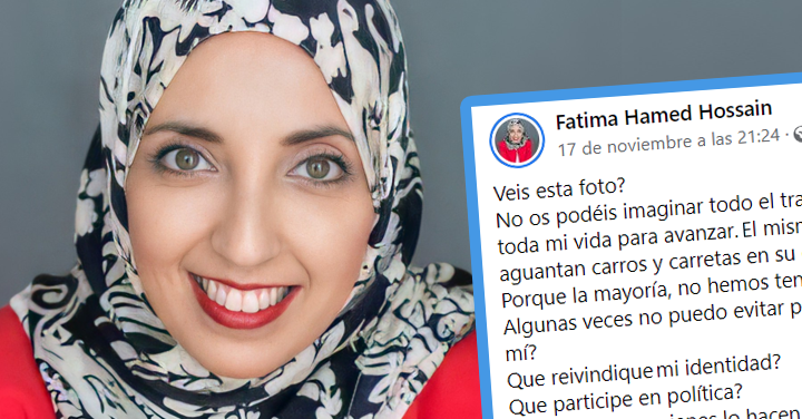 Fatima Hamed pide respeto: «Voy a seguir trabajando y esforzándome para  construir una sociedad mejor»